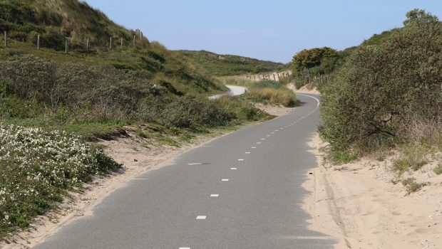 Gravelrijden door de duinen